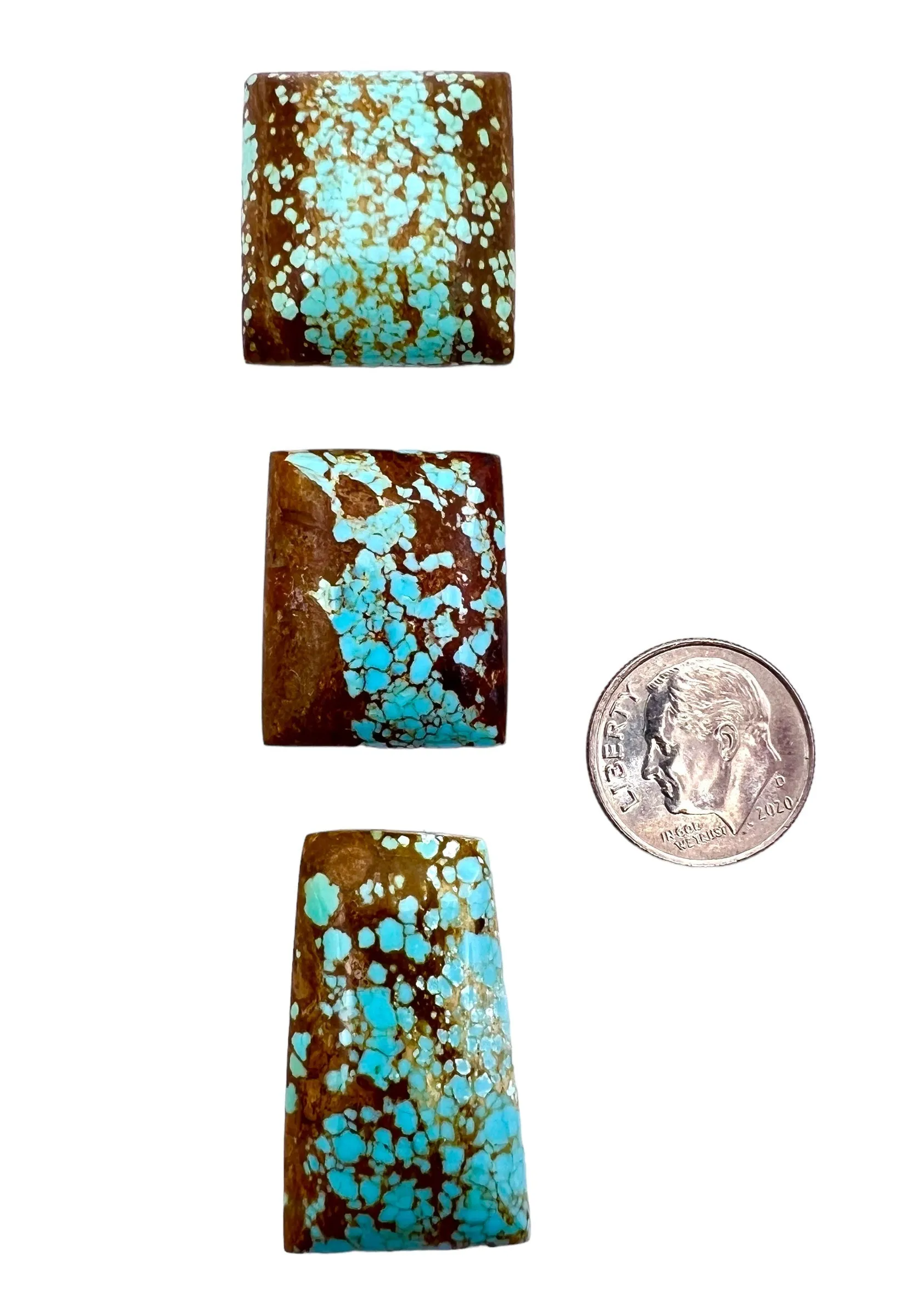 RARE Number 8 Turquoise Freeform/Rectangle Cabochon (Select One Stone)