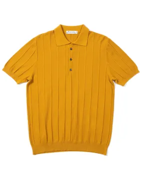 Ribbed Polo Shirt