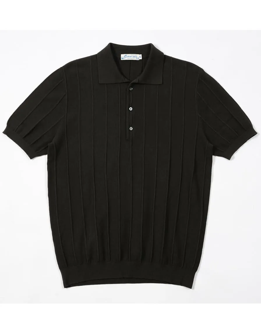 Ribbed Polo Shirt