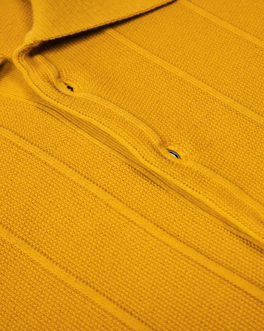 Ribbed Polo Shirt