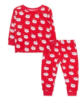 Santa Bamboo Pajama Set (2T-4T)