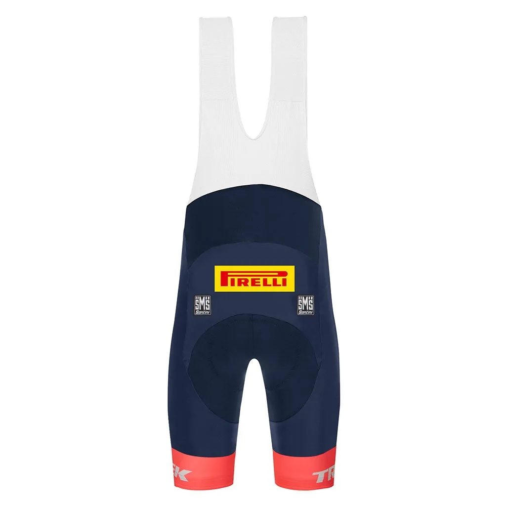 Santini Trek-Segafredo Fanline Bibshorts - Granatina