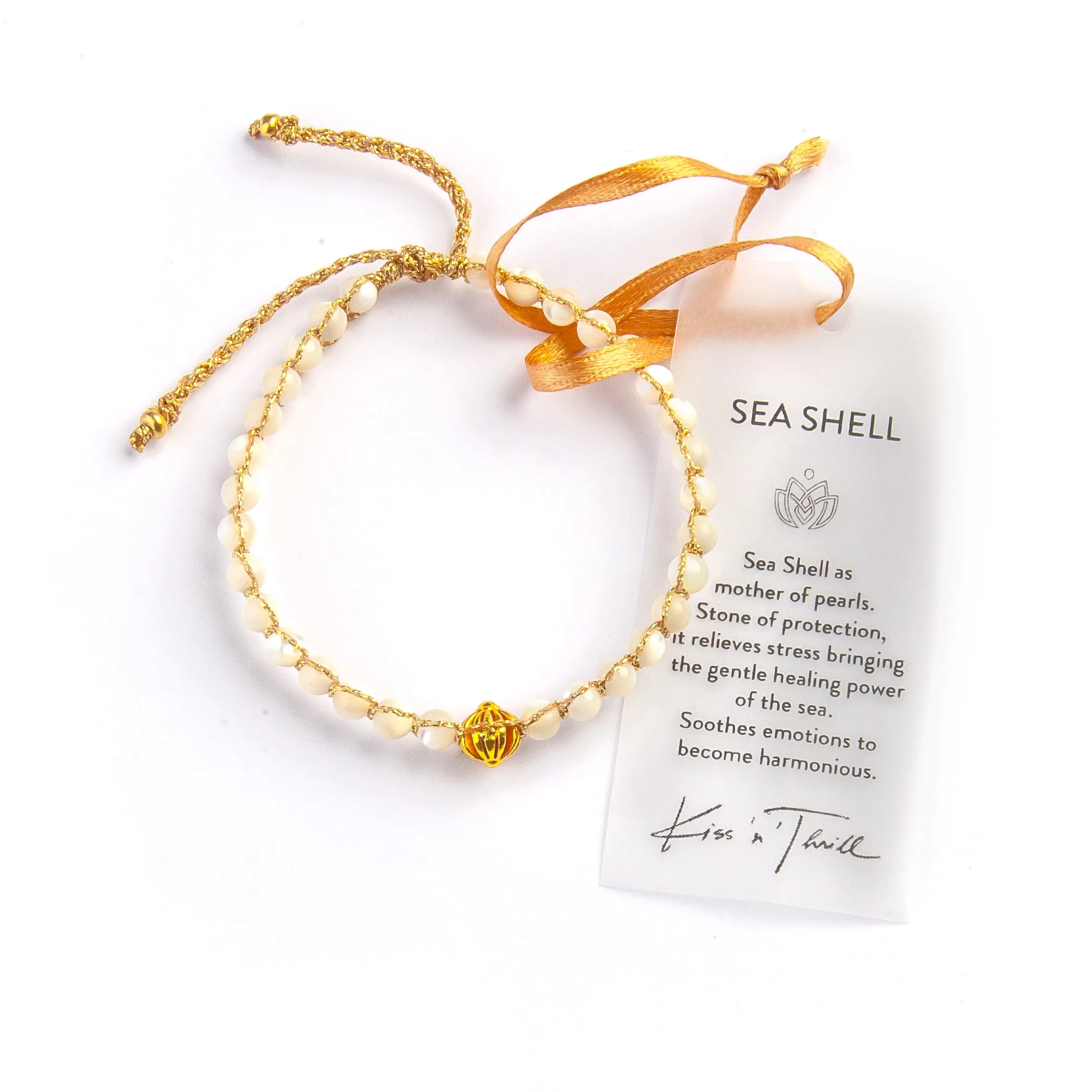 SEASHELL GOLD BRACELET women's