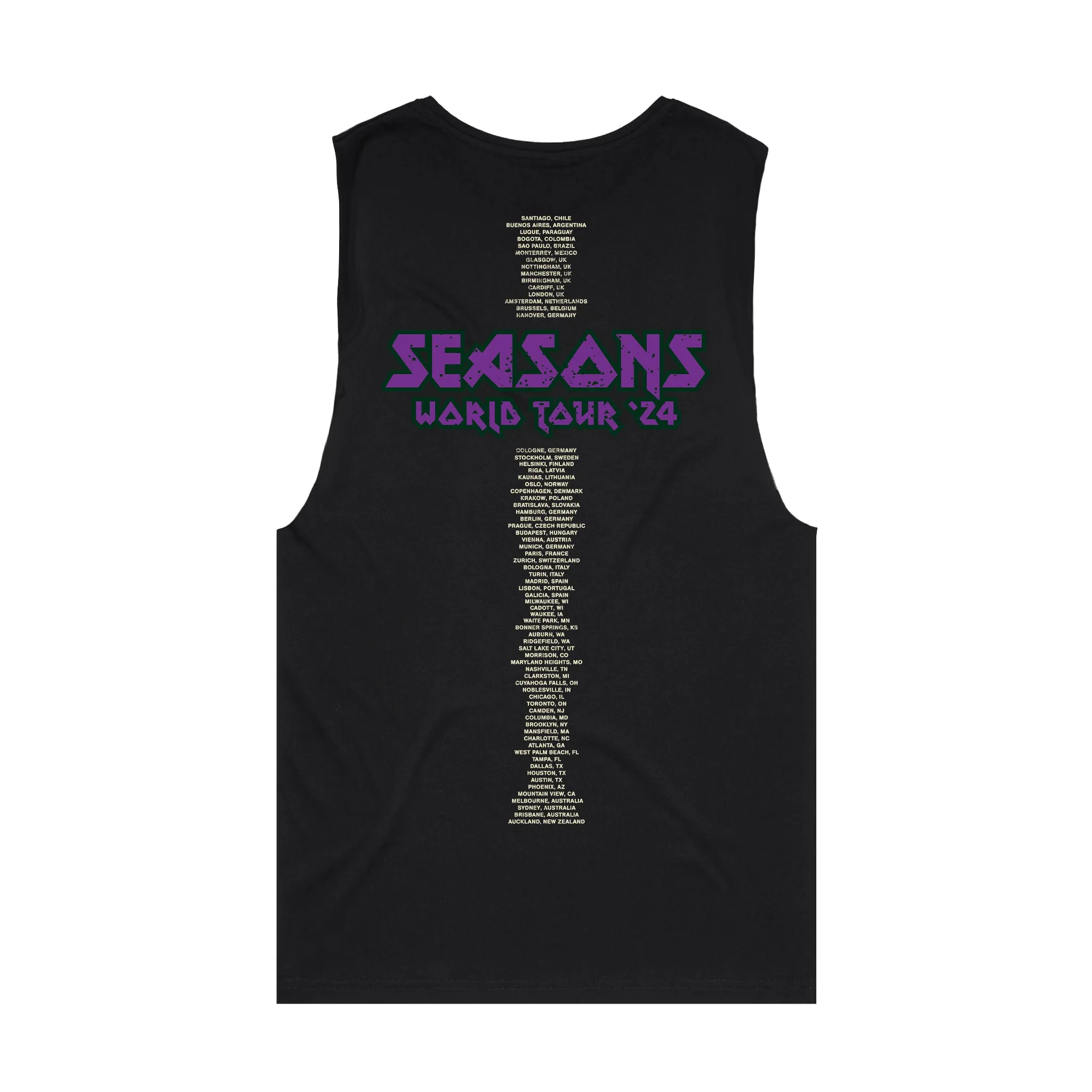 Seasons World Tour Mohawk Skull Tank