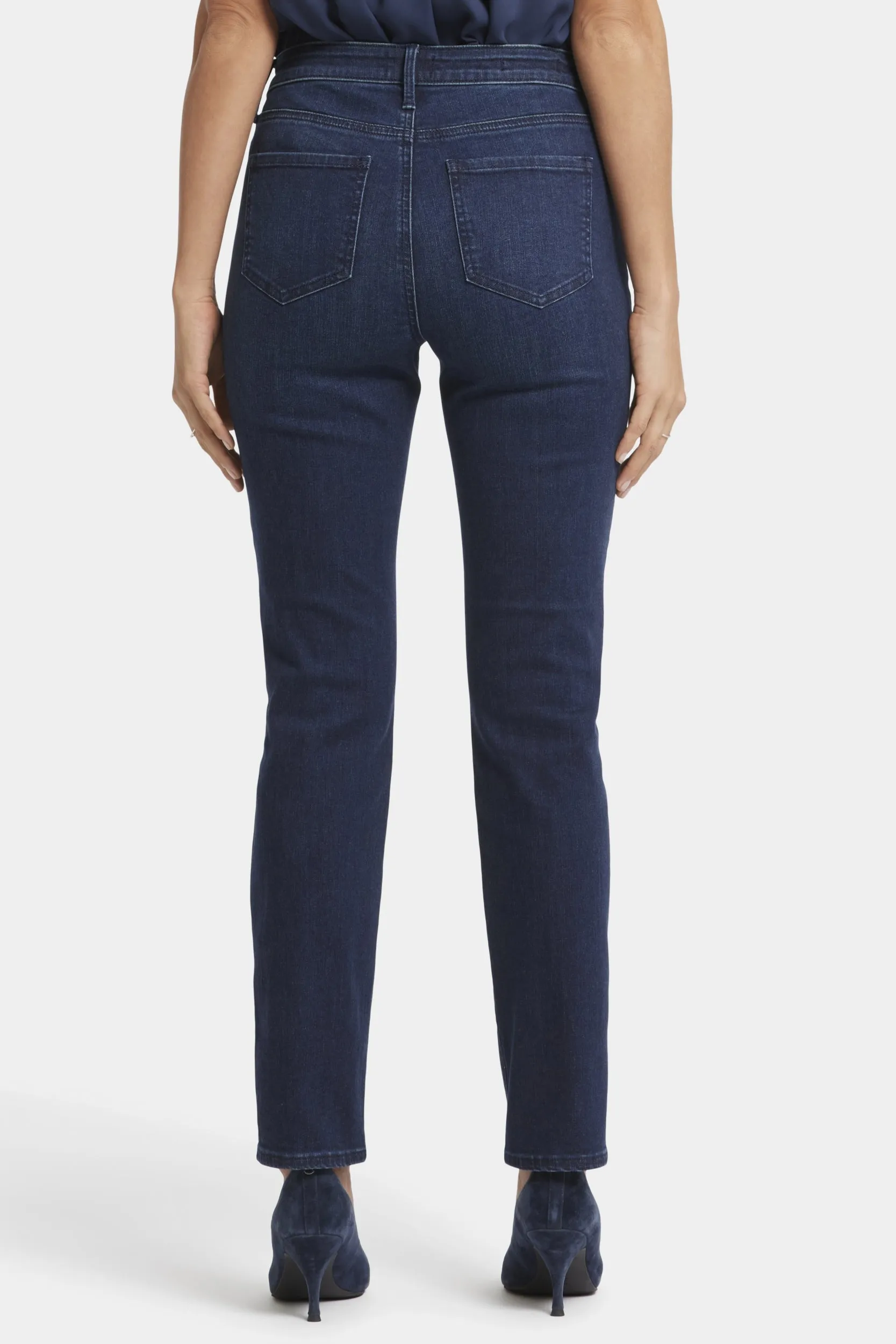 Sheri Slim Jeans Dark Blue Premium Denim | Basin