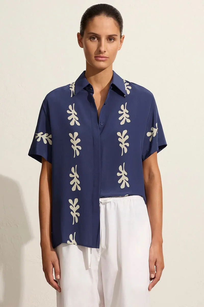 SHORT SLEEVE SHIRT-FIG LEAF