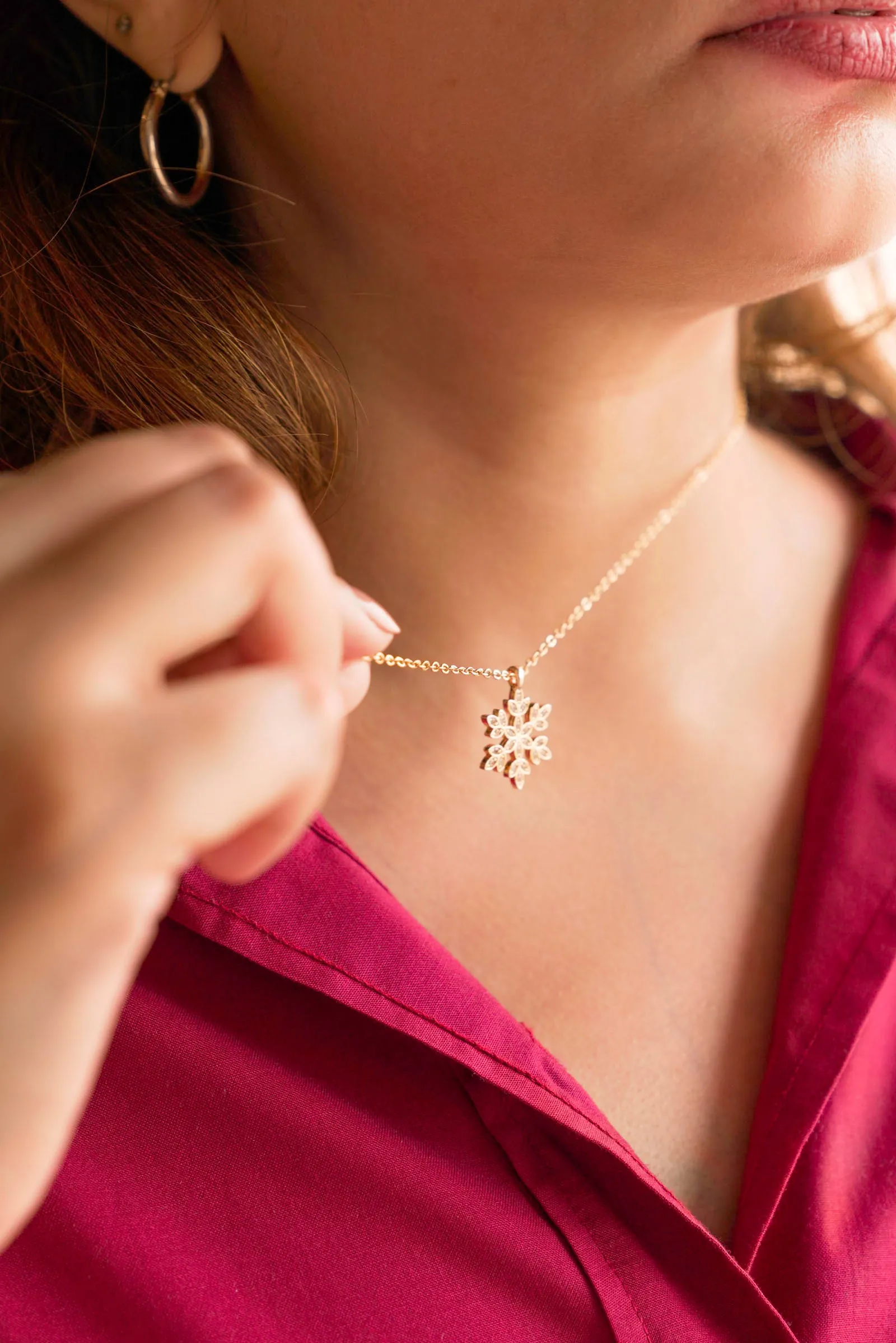 Snowflake Necklace