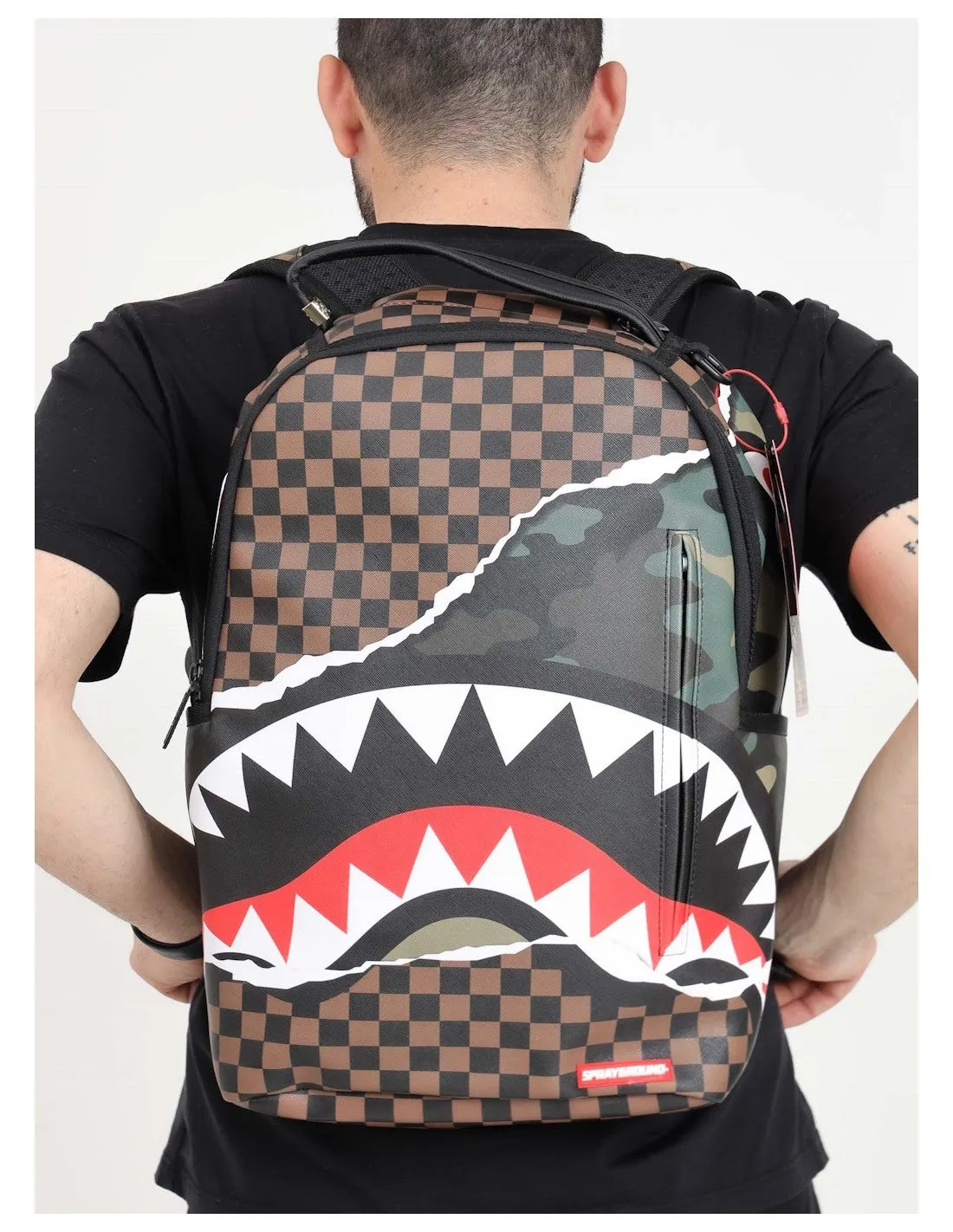 Sprayground Zaino Tear Up It Camo Backpack