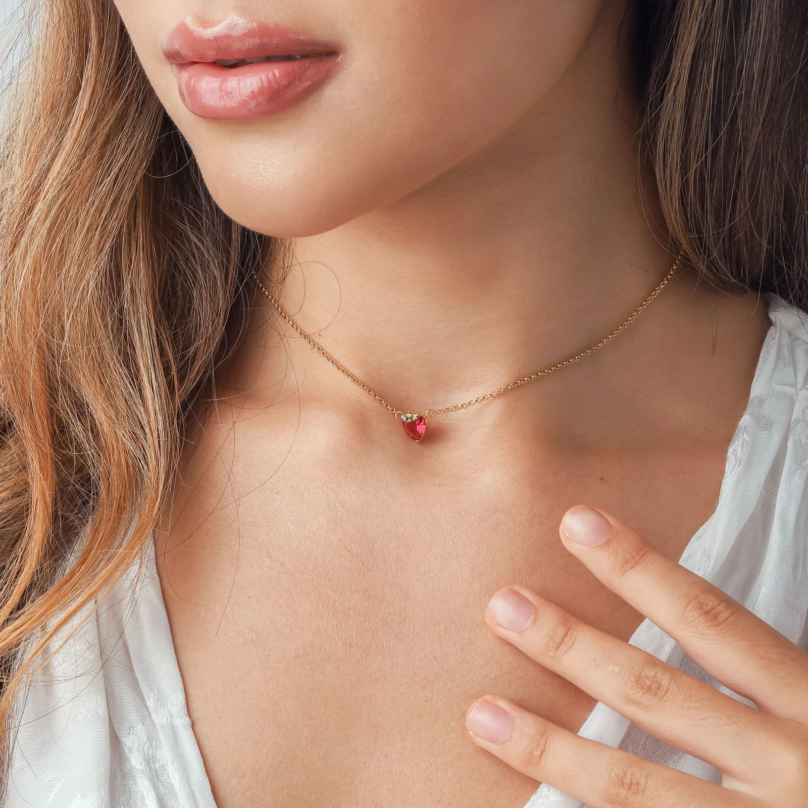 Strawberry Necklace