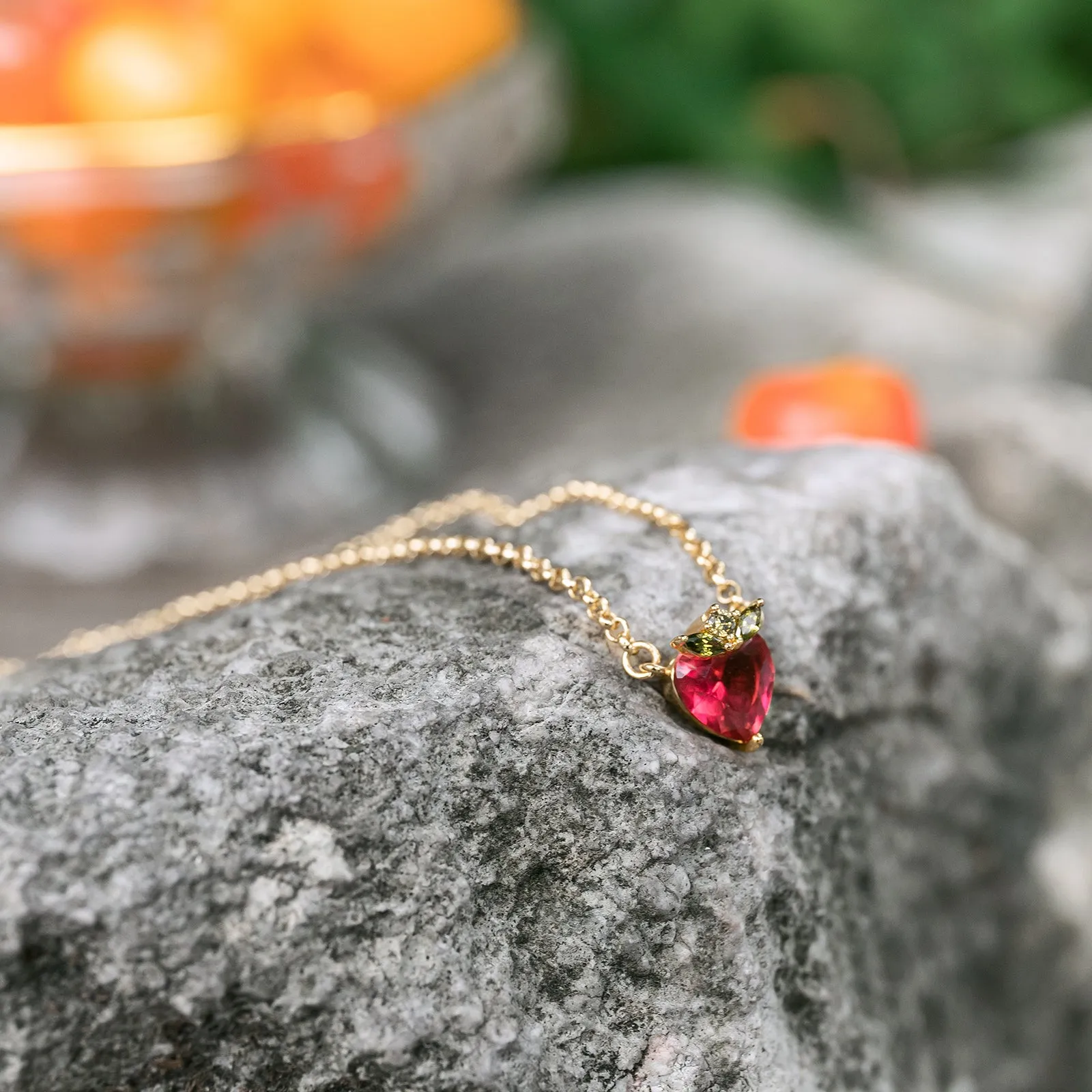 Strawberry Necklace