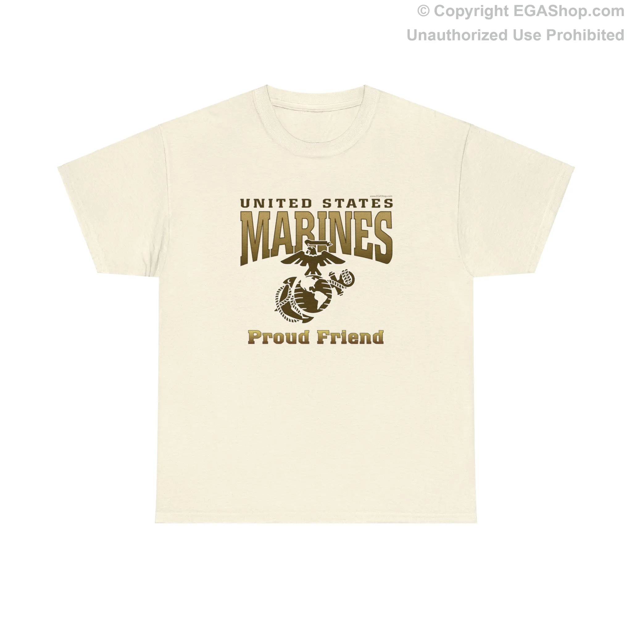 T-Shirt: United States Marines Proud Friend