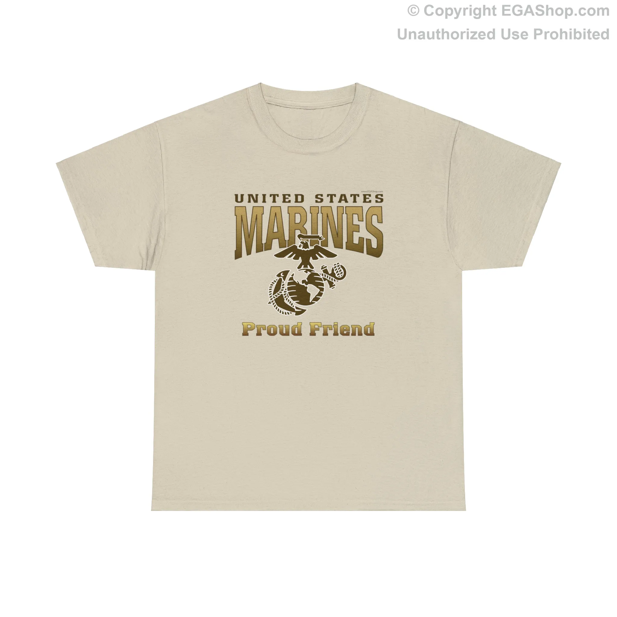 T-Shirt: United States Marines Proud Friend