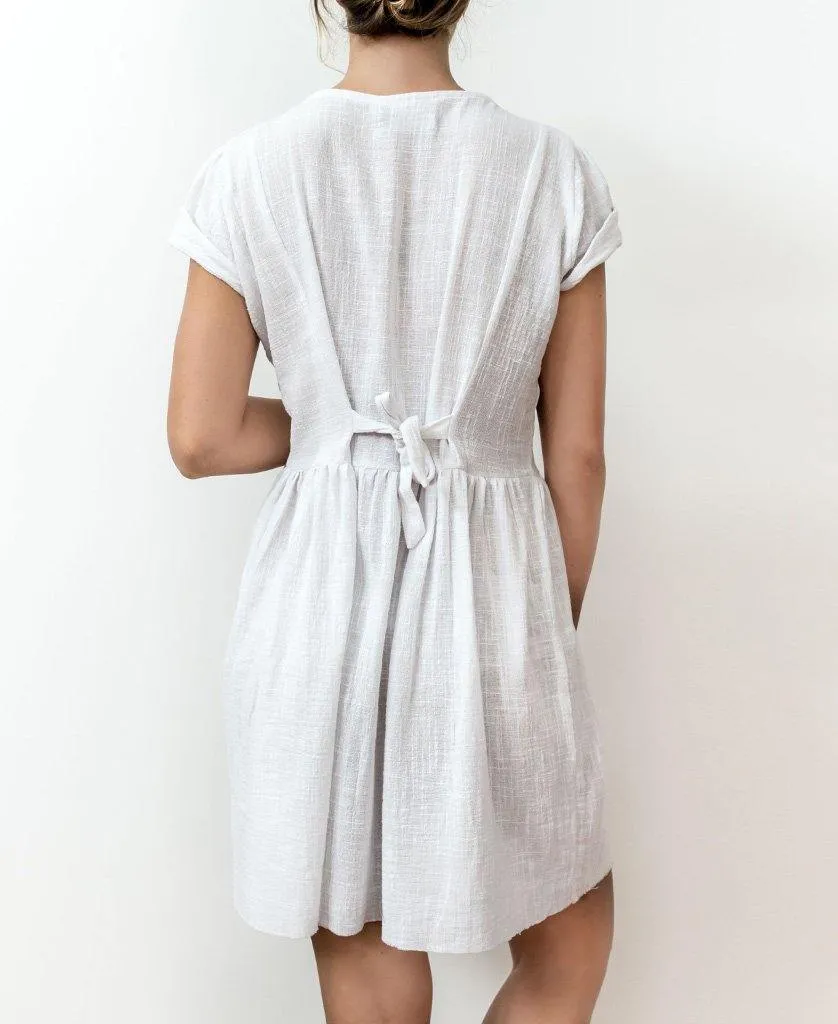 TALI DRESS | White