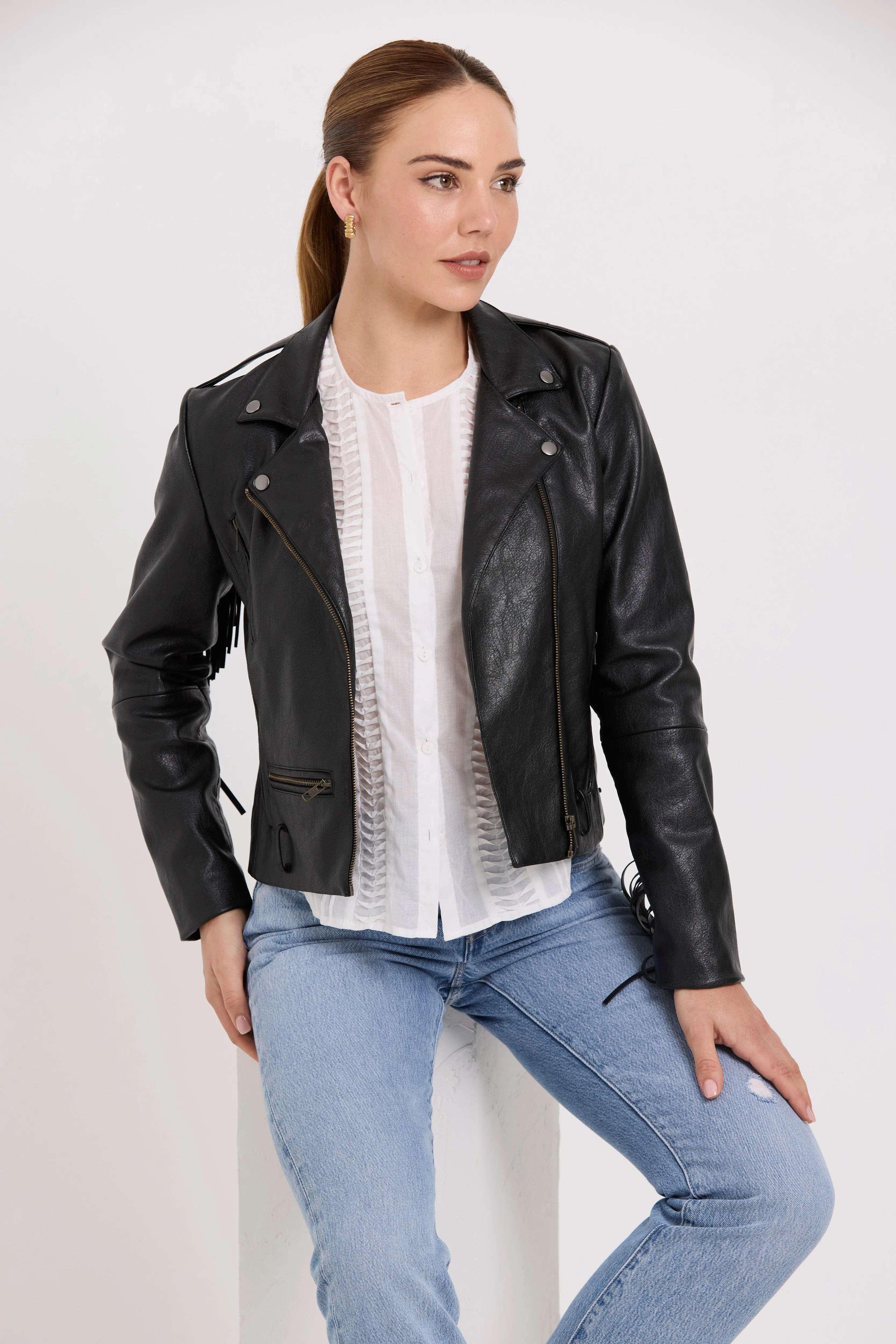 Tassel Jacket | Black