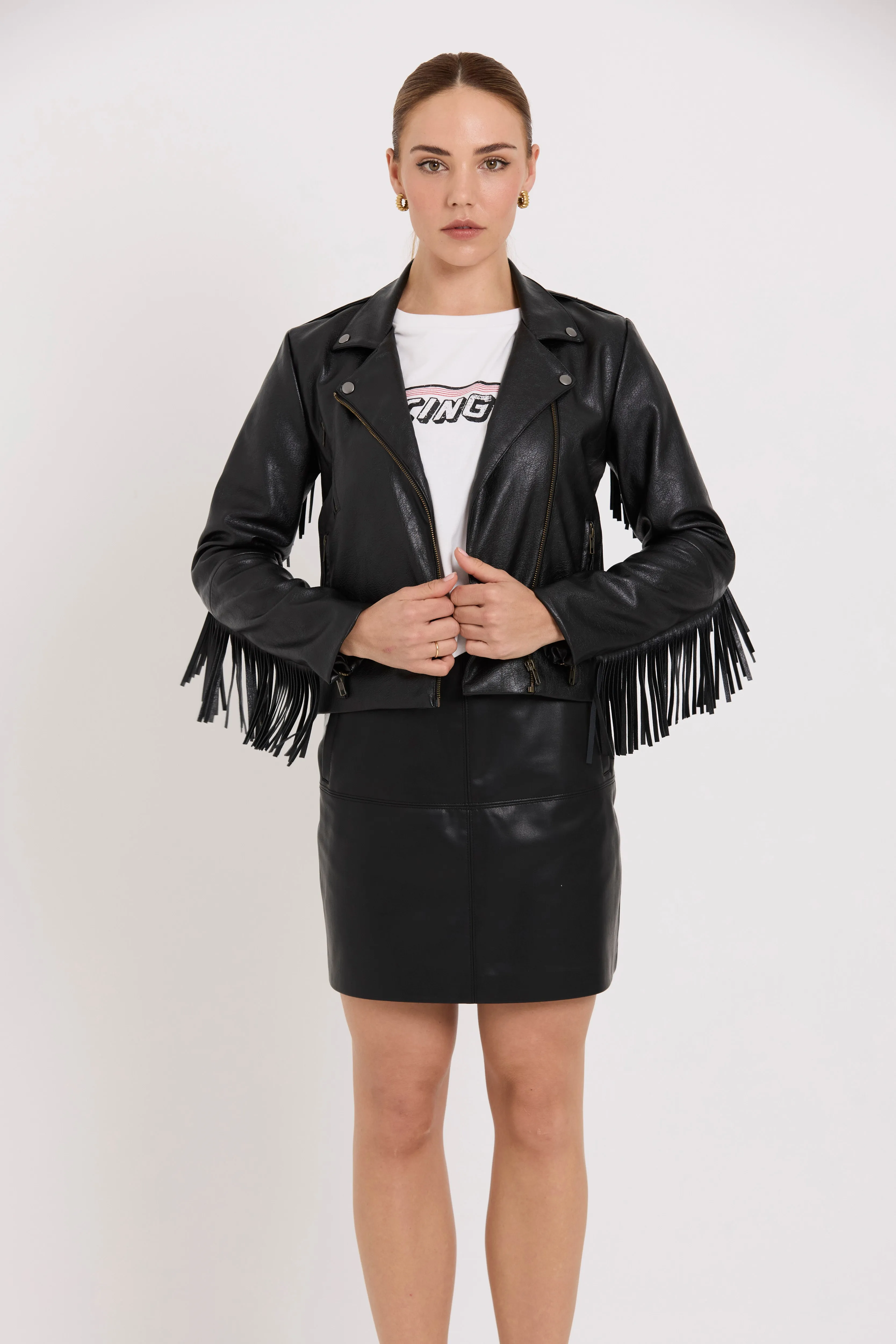 Tassel Jacket | Black