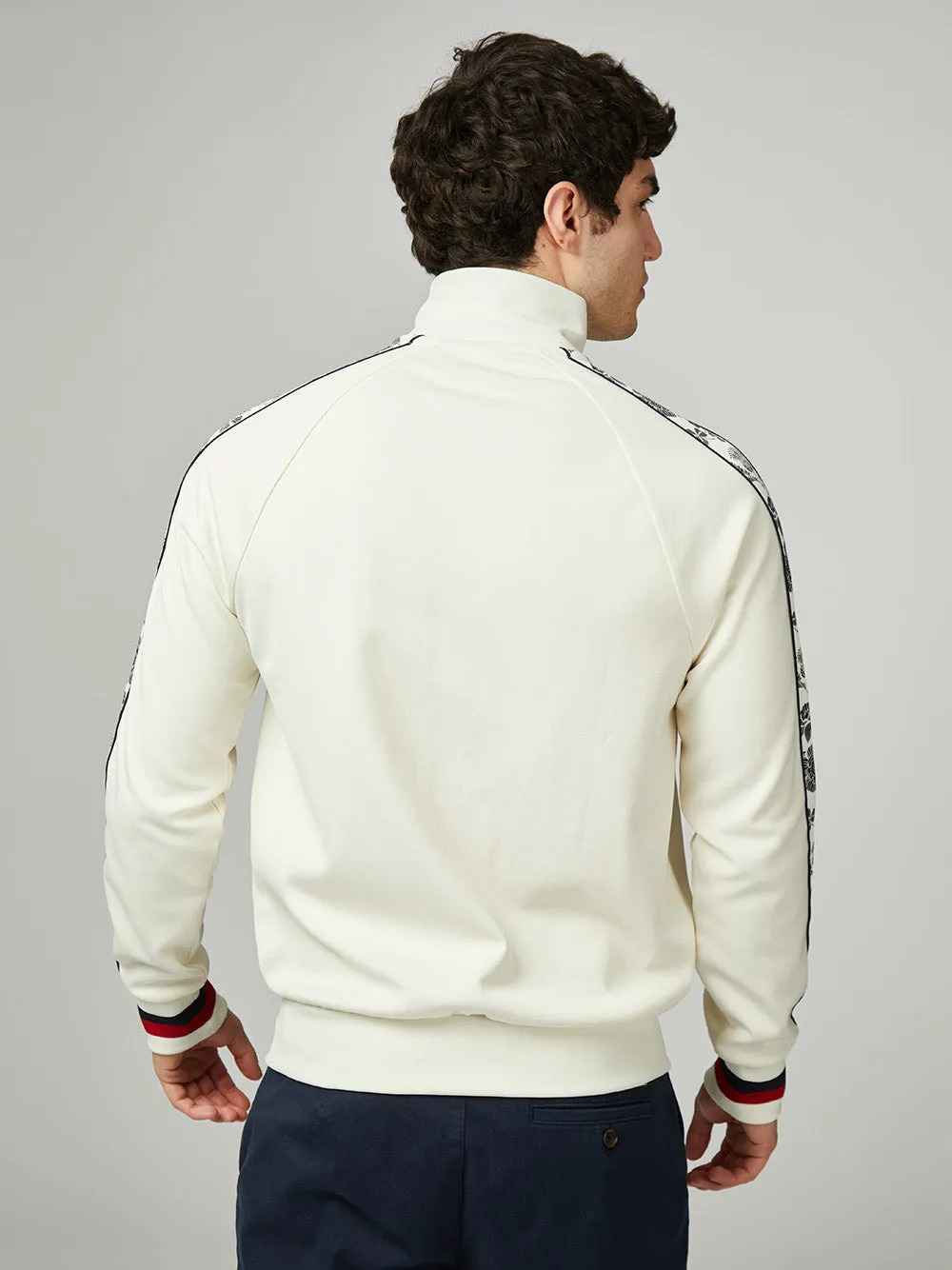 Team GB Taped Track Top - Ivory