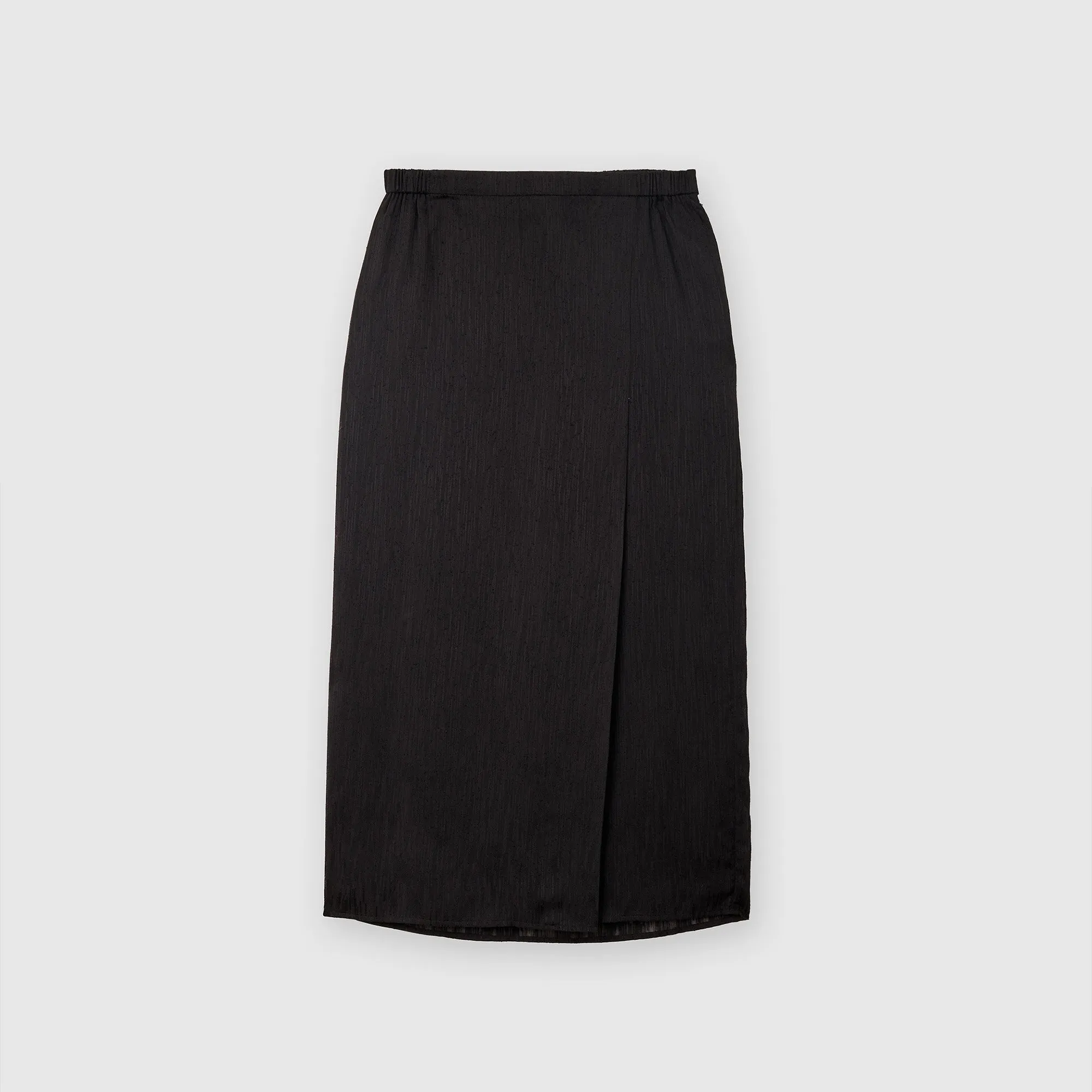 Textured Overlap Skirt