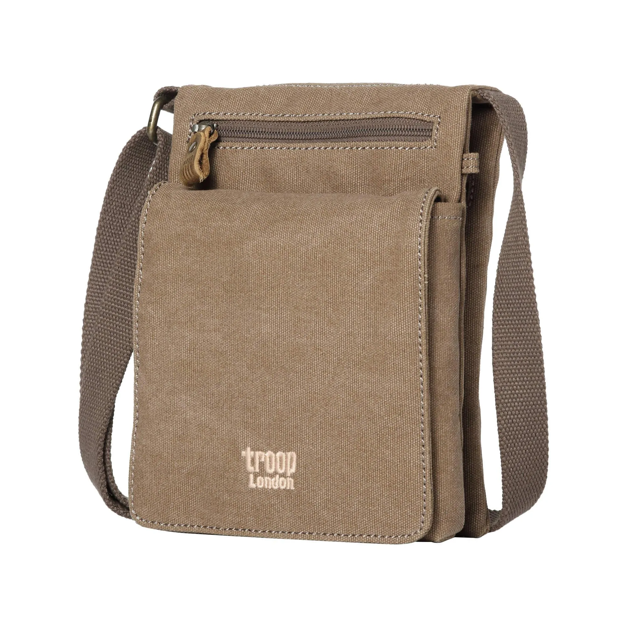 TRP0243 Troop London Classic Canvas Across Body Bag