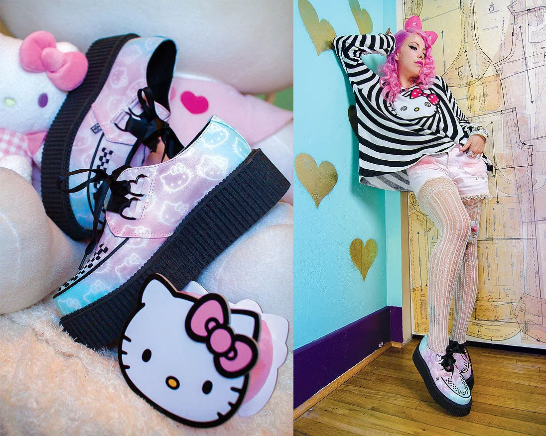 T.U.K HELLO KITTY ALL OVER OMBRE VIVA MONDO CREEPER