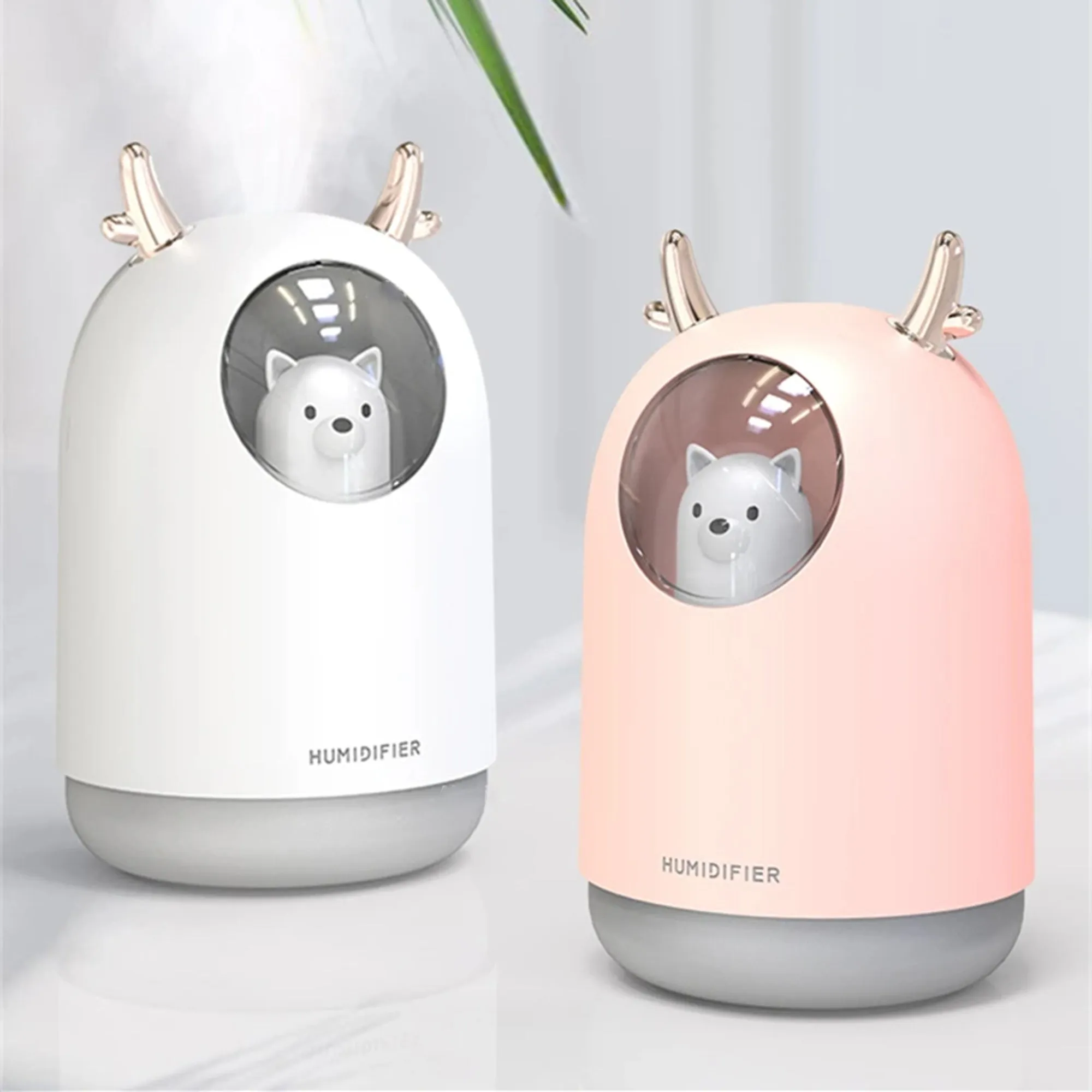 Whimsical Pet-Styled Cool Mist Humidifier & Essential Oil Diffuser