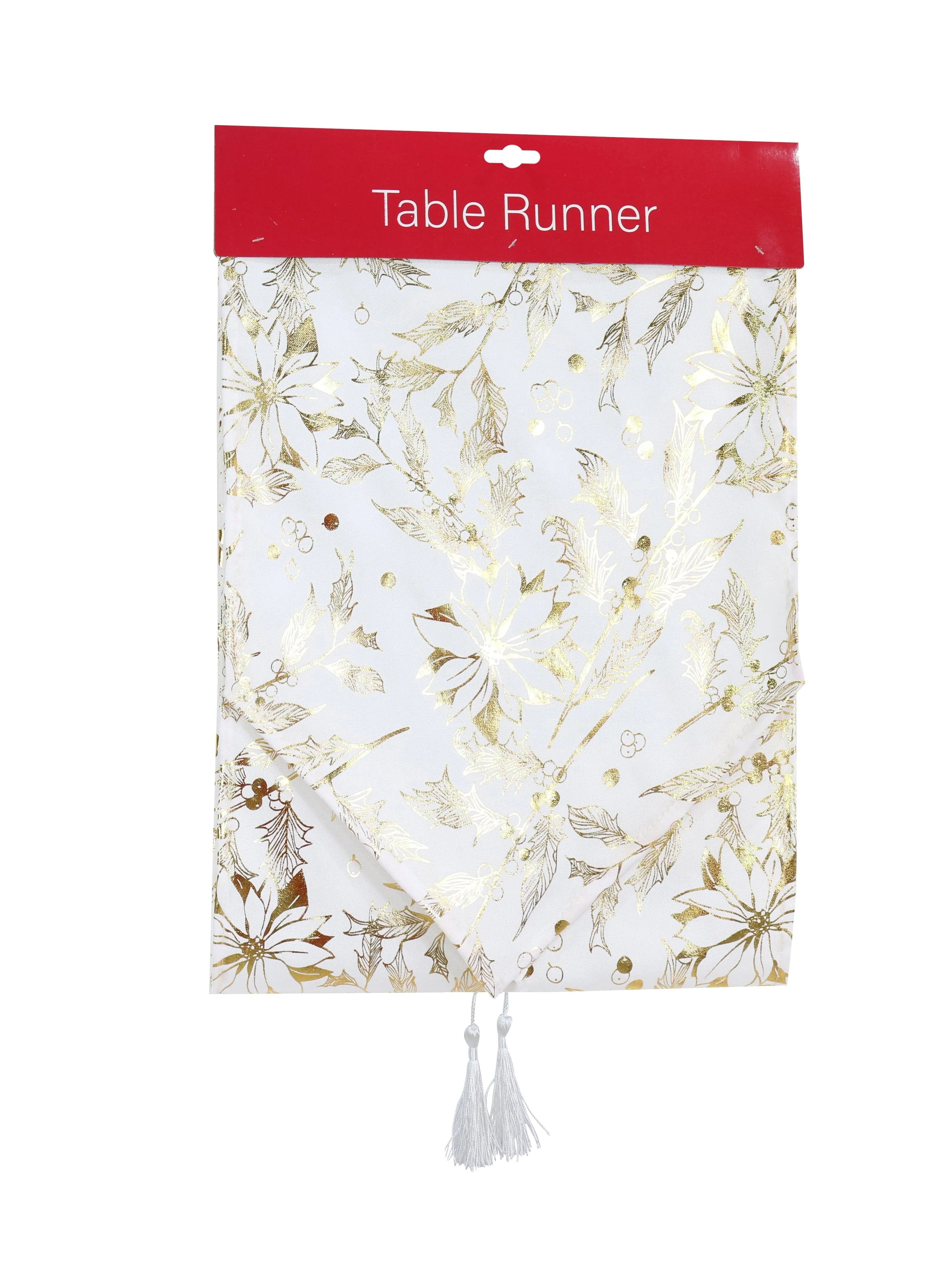 White Foil Runner Asst (180cm)