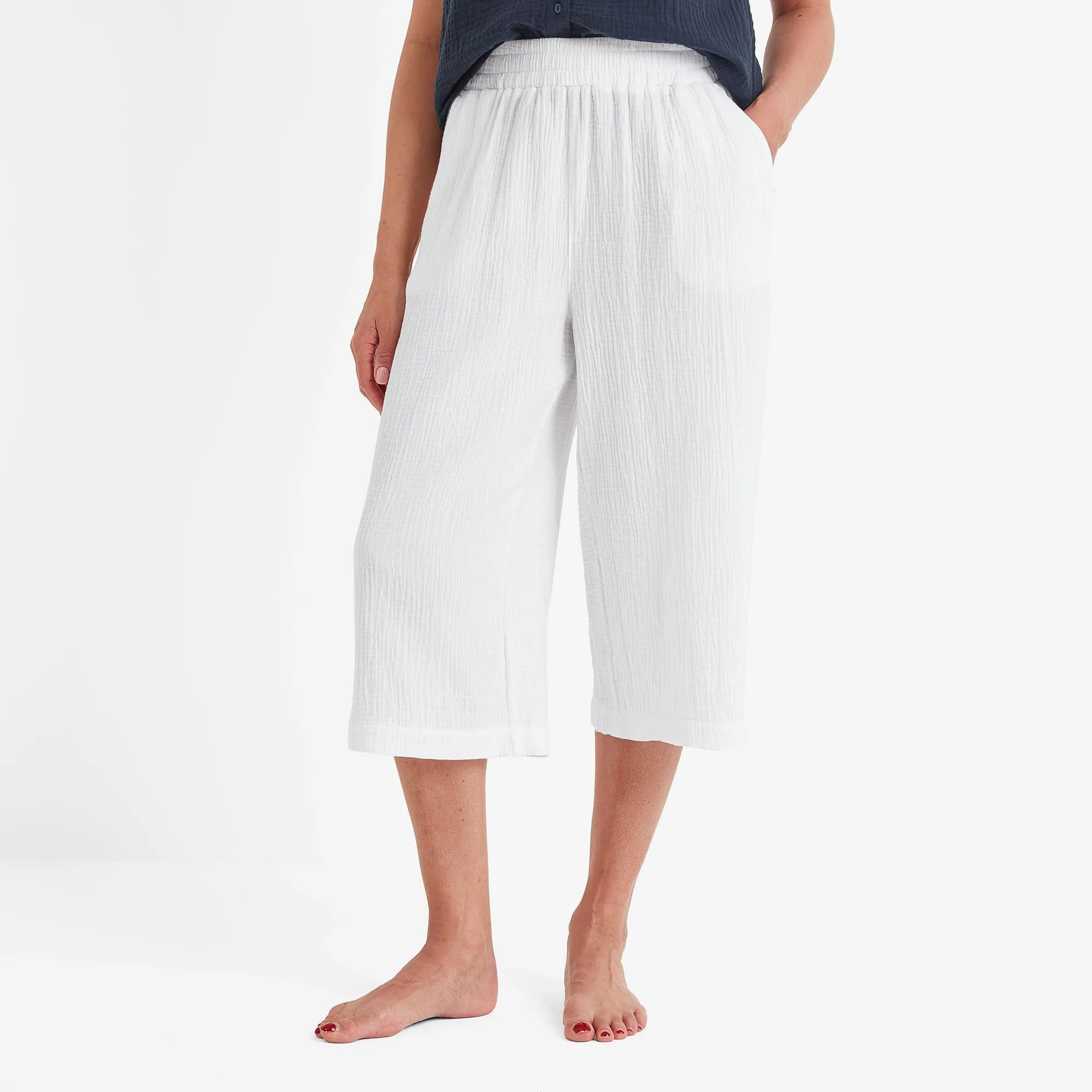 Whitney Womens Trousers - Optic White