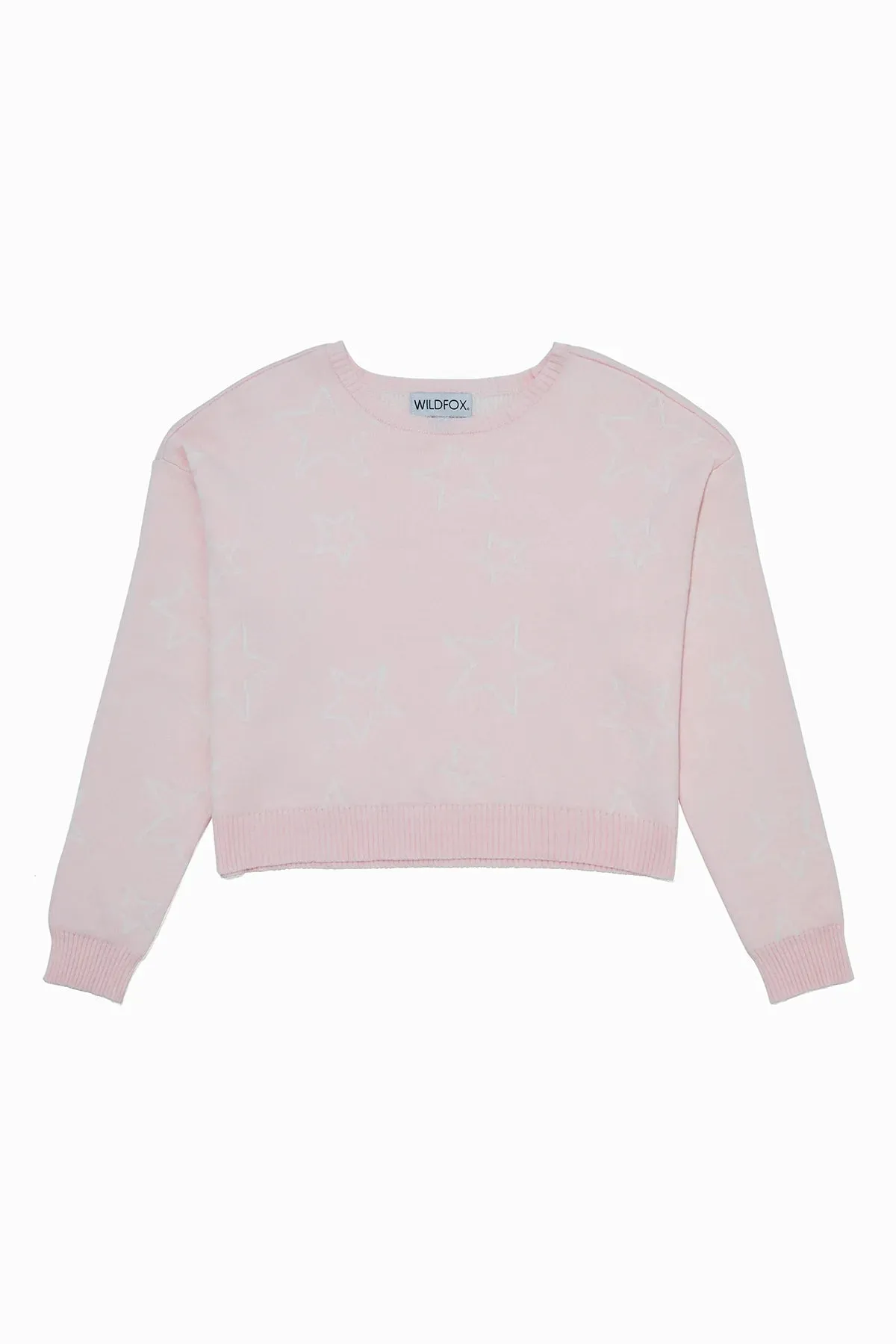 Wildfox Star Intarsia Knit Sweater