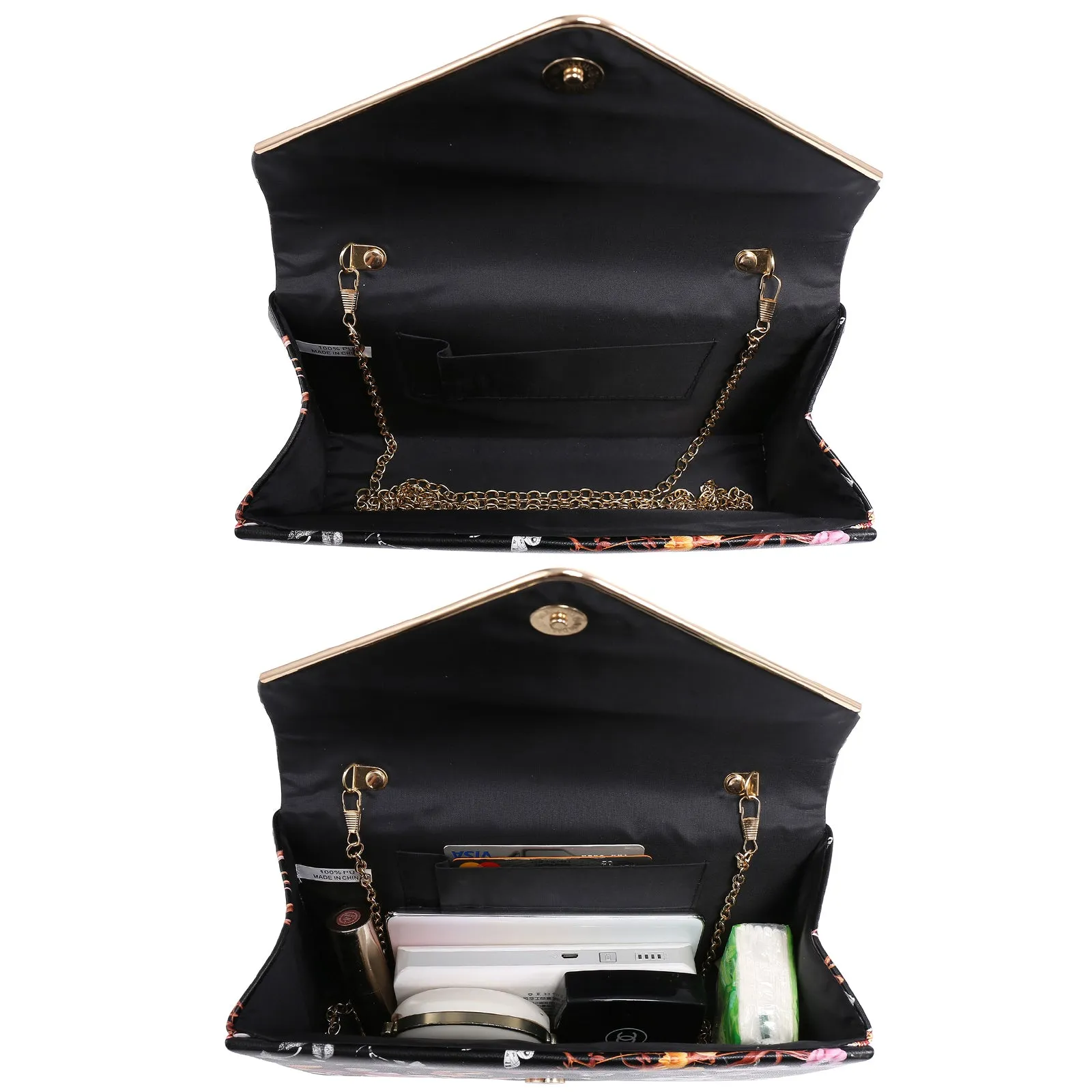 Women Faux Suede Velvet Formal Evening Party Purses