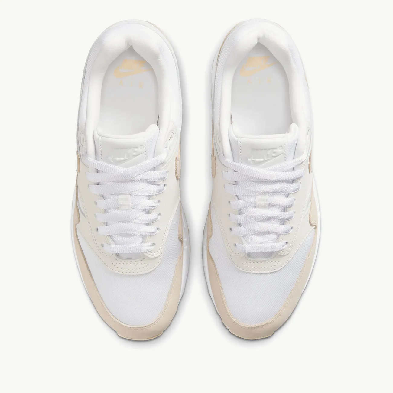 WOMENS AIR MAX 1 PRM SUMMIT WHITE SANDDRIFT PHANTOM