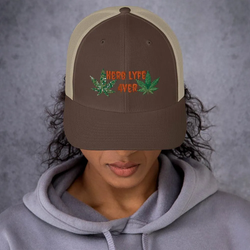 Women's Herb Lyfe  Trucker Cap