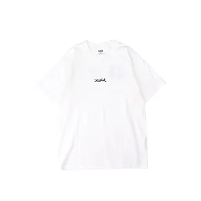 X Girl Womens Face Box Logo SS T Shirt