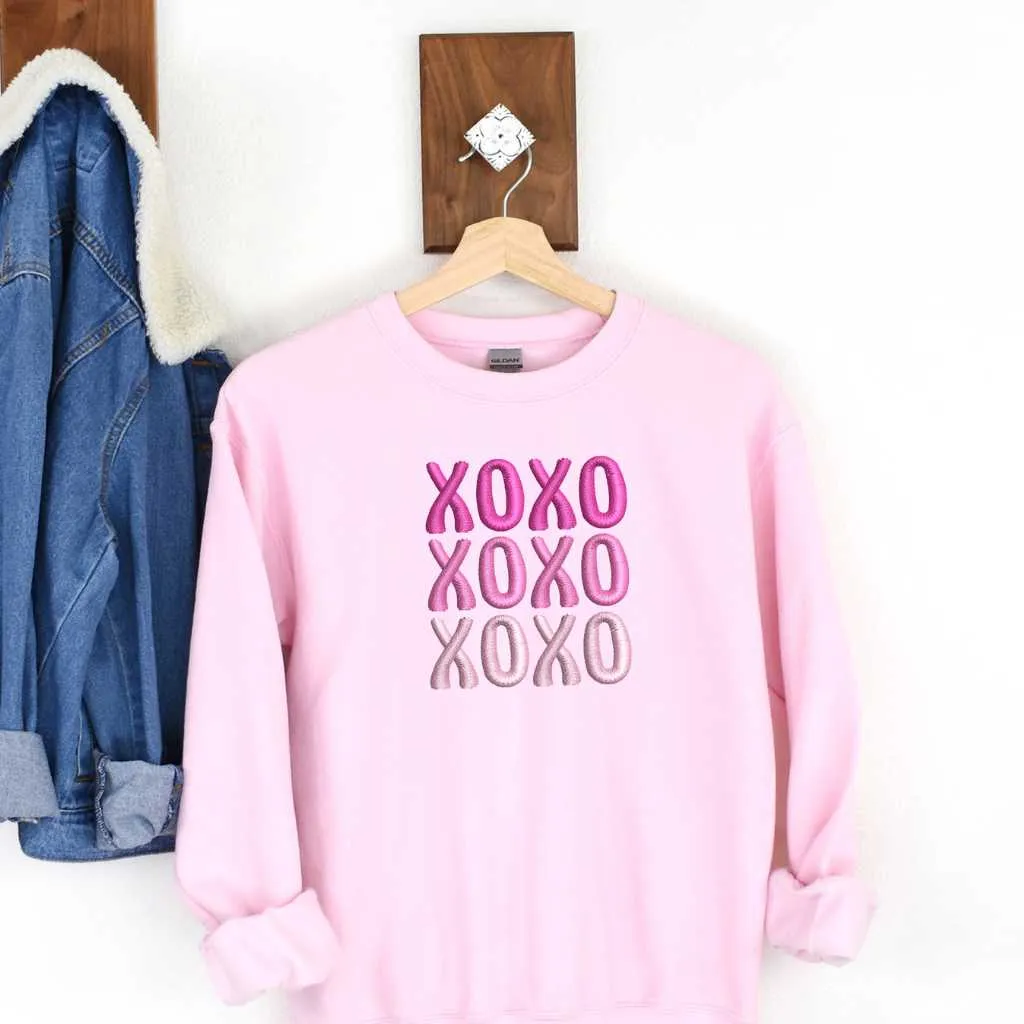 XOXO Embroidered Unisex Oversized Sweatshirt