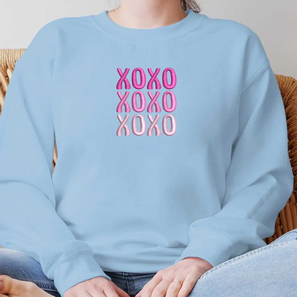 XOXO Embroidered Unisex Oversized Sweatshirt